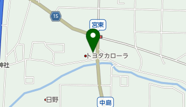 [EV]トヨタカローラ群馬(株) 吉岡店の地図画像