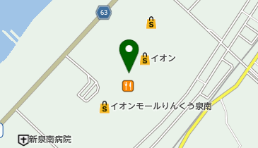 [EV]イオンモールりんくう泉南 (立体P 3階F区画)の地図画像