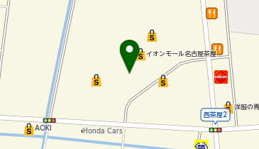 [EV]イオンモール名古屋茶屋 (屋上P B区画南側)の地図画像