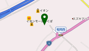 [EV]イオンモールつくば (平面P C区画)の地図画像