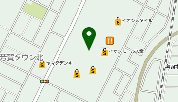 [EV]イオンモール天童 (平面P)の地図画像