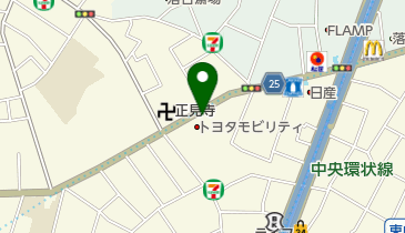 [EV]トヨタモビリティ東京(株) 東中野店 (東京トヨペット)の地図画像