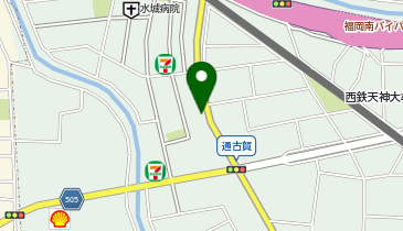 [EV]日産福岡販売(株) カーパレス筑紫の地図画像