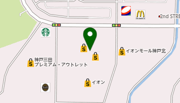 [EV]イオンモール神戸北 (立体P 5階 L区画)の地図画像