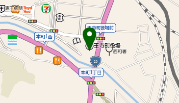 [EV]王寺町役場の地図画像
