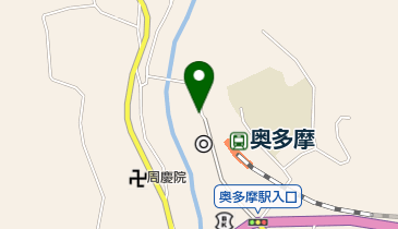 [EV]パーク24(株) タイムズ奥多摩町役場の地図画像