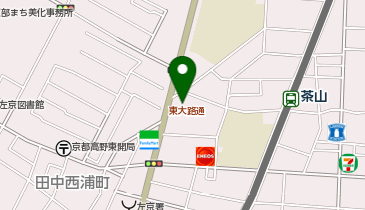 [EV]京都日産自動車(株) 洛北店の地図画像