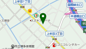 [EV]日産福岡販売(株) カーパレス比恵の地図画像