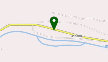 [EV]下呂市 道の駅 南飛騨小坂はなももの地図画像