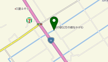 [EV]那賀川町 道の駅 公方の郷なかがわ (第2P)の地図画像