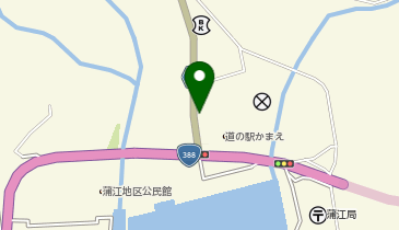 [EV]那賀川町 道の駅 かまえの地図画像