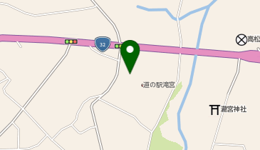 [EV]綾川町 道の駅 滝宮の地図画像