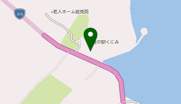 [EV]国東市 道の駅 くにみの地図画像