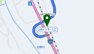 [EV]江府町 道の駅 奥大山の地図画像