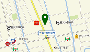 [EV](株)ヤナセ 佐賀支店 メルセデス・ベンツ佐賀の地図画像