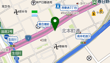 [EV]伊丹産業カーズ(株) ボルボ・カー神戸の地図画像