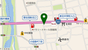 [EV](株)ヤナセ 西福岡支店 メルセデス・ベンツ福岡西 CCセンターの地図画像