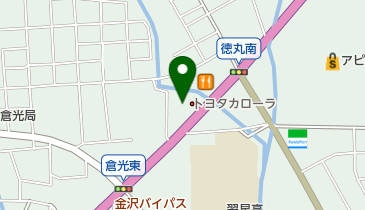 [EV](株)石川トヨペットカローラ 白山三浦店 (カローラ)の地図画像