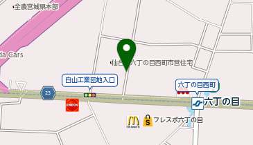 [EV](株)日本駐車場サービス ラッキーパーキング六丁の目西町の地図画像