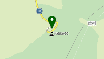 [EV](株)東急リゾートサービス 天城高原ゴルフコースの地図画像