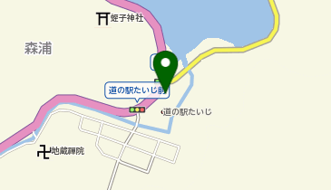 [EV]太地町 道の駅 たいじの地図画像
