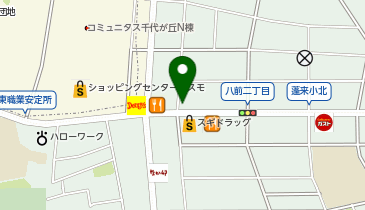 [EV](株)日本駐車場サービス ラッキーパーキング八前2丁目の地図画像