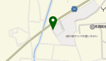 [EV]市貝町 道の駅 サシバの里いちかいの地図画像
