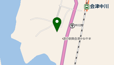 [EV]金山町 道の駅 奥会津かねやまの地図画像