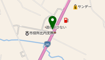 [EV]大館市 道の駅 ひないの地図画像