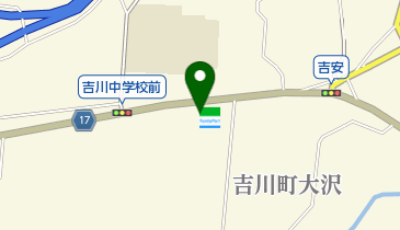 [EV]ファミリーマート吉川町大沢店の地図画像