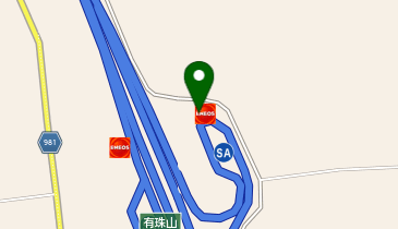 [EV]東日本高速道路(株) NEXCO東日本 道央自動車道 有珠山SA (下り)の地図画像