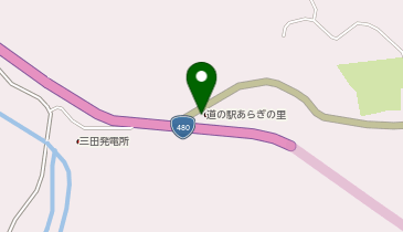 [EV]有田川町 道の駅 あらぎの里の地図画像