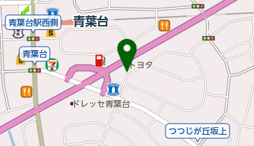 [EV]トヨタモビリティ神奈川 青葉台246店 (神奈川トヨタ)の地図画像