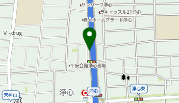 [EV](株)日本駐車場サービス ラッキーパーキング浄心1丁目(2)の地図画像