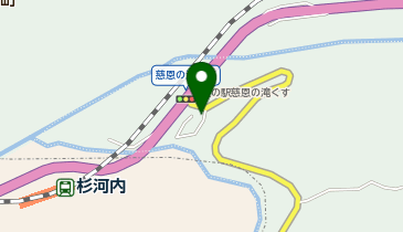 [EV]玖珠町・(一社) くすみち 道の駅 慈恩の滝くす (第2P)の地図画像