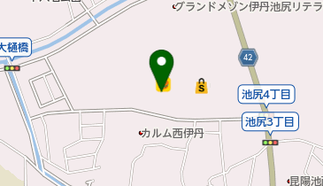 [EV]イオンリテール(株) イオンモール伊丹昆陽 (屋上P ゾーンC南端)の地図画像