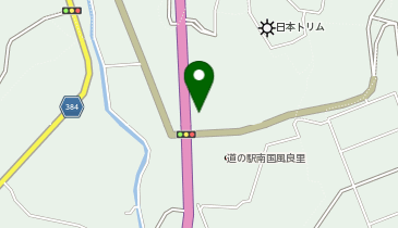 [EV]南国市 道の駅 南国風良里の地図画像