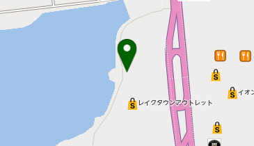 [EV]イオンリテール(株) イオンレイクタウン アウトレット (平面P Q区画)の地図画像