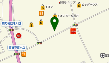 [EV]イオンリテール(株) イオンモール富谷 (109側平面P 南入口付近)の地図画像