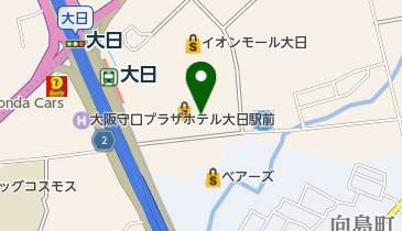 [EV]イオンリテール(株) イオンモール大日 (イオン側立体P 4階Gエリア)の地図画像