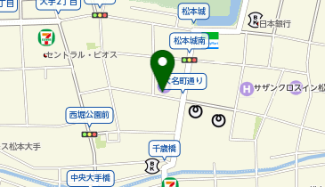 [EV](株)明神館 松本丸の内ホテルの地図画像