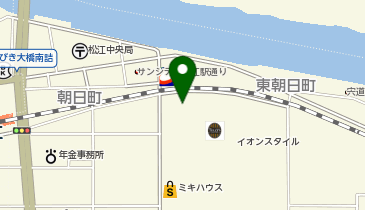 [EV]イオンリテール(株) イオン松江ショッピングセンター (屋上P)の地図画像