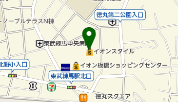 [EV]イオンリテール(株) イオン板橋ショッピングセンター (1階P)の地図画像