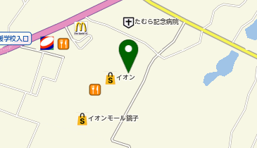 [EV]イオンリテール(株) イオンモール銚子 (屋上P A区画)の地図画像