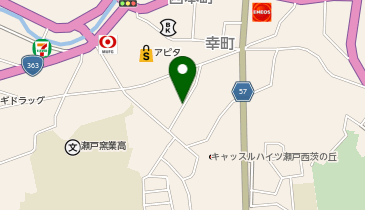 [EV]ユニー(株) アピタ瀬戸店の地図画像