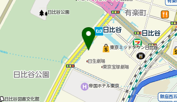 [EV]三井不動産(株) 東京ミッドタウン日比谷 (地下P)の地図画像