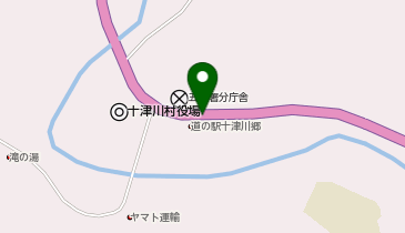 [EV]十津川村 道の駅 十津川郷の地図画像