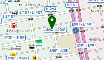 [EV]三井不動産リアルティ(株) 三井のリパーク札幌北10西2第2の地図画像