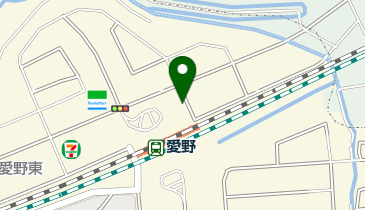 [EV]袋井市 市営愛野駅前北駐車場の地図画像