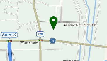 [EV]大野町 道の駅 パレットピアおおのの地図画像